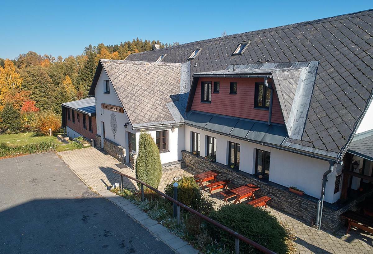 Penzion Hamříkova stáj Dolní Moravice Exterior foto